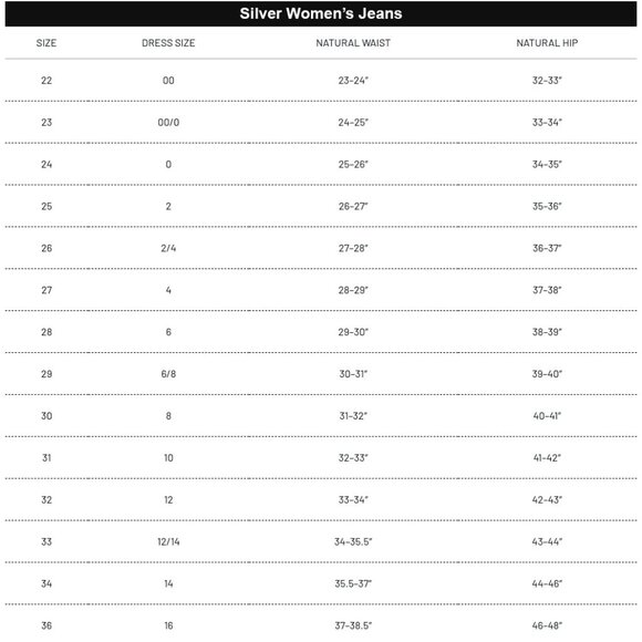 Silver Jeans Co. Suki Bootcut Women’s Jeans W32 L33 (Sz 12) - Picture 13 of 13